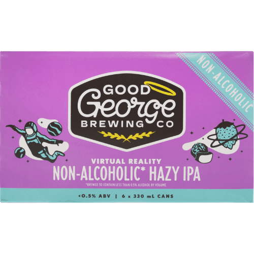 Good George Brewing Co Virtual Reality Non Alcoholic Hazy IPA