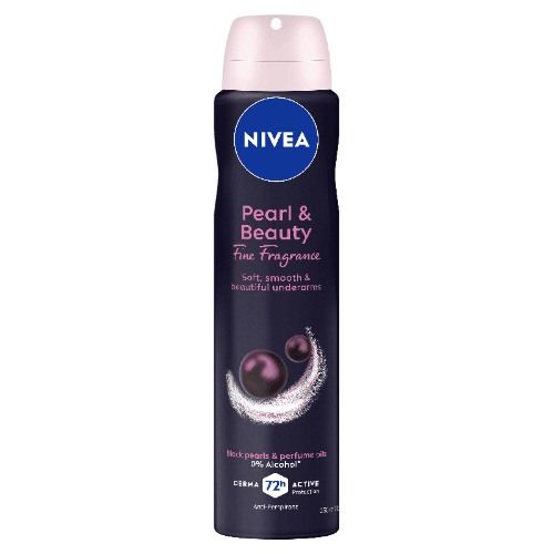 Nivea Pearl & Beauty Fine Fragrance 72Hr Protection Anti-Perspirant  Deodorant Aerosol