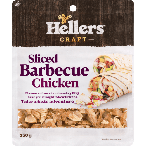 Hellers Craft Sliced Barbecue Chicken