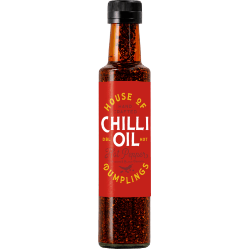 House of Dumplings Hot & Spicy Chilli Oil With Pepper
