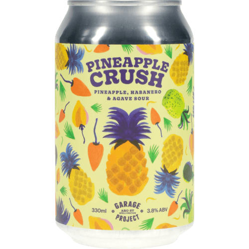 Garage Project Pineapple Crush Pineapple Habanero & Agave Sour 330 mL