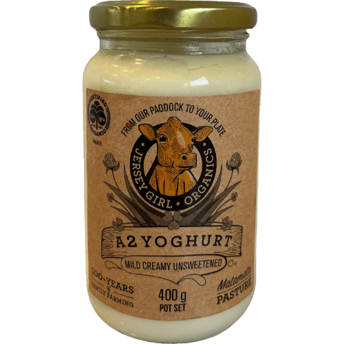 Jersey Girl Organics Natural A2 Yoghurt