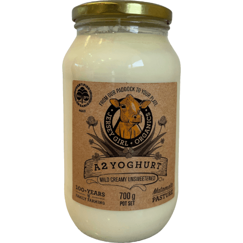 Jersey Girl Organics Natural A2 Yoghurt
