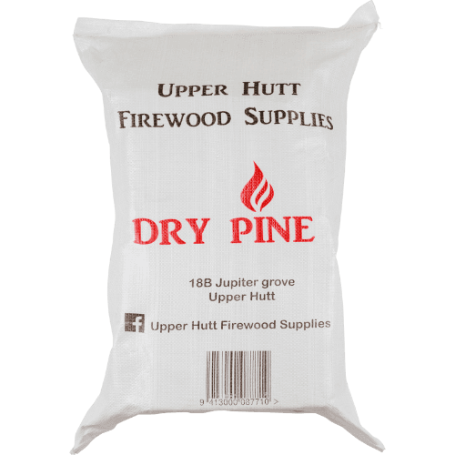 Upper Hutt Firewood Dry Pine Firewood Bagged