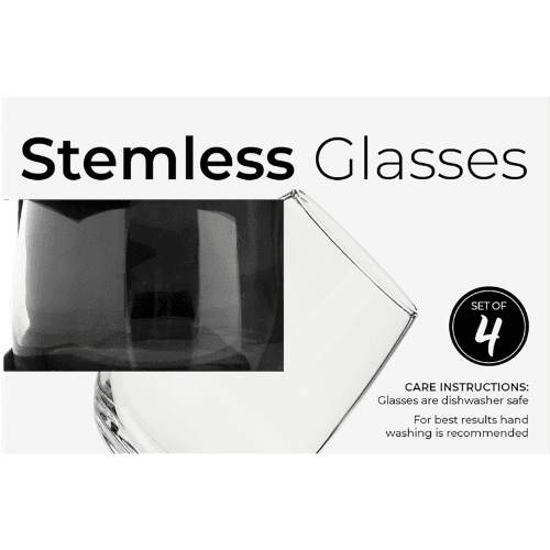 Ambry Glasses Tumblers 4 × 350 mL