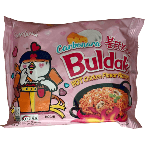 Samyang Buldak Carbonara Hot Chicken Flavor Ramen Noodle Soup