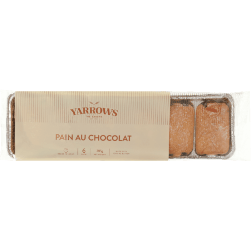 Yarrows Pain Au Chocolat 6 × 48 g