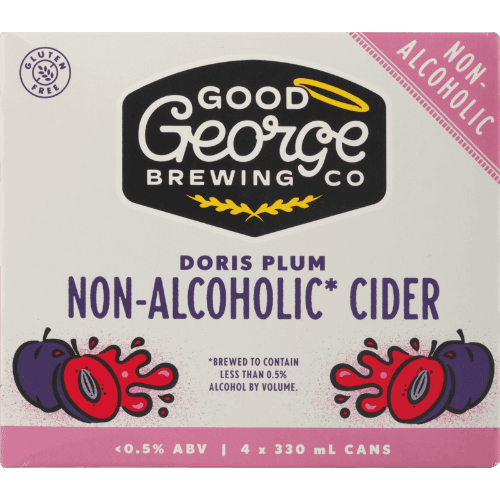 Good George Brewing Co Doris Plum Non-Alcoholic Cider