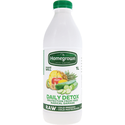 The Homegrown Juice Company Vegetable + Fruit Juice Daily Detox