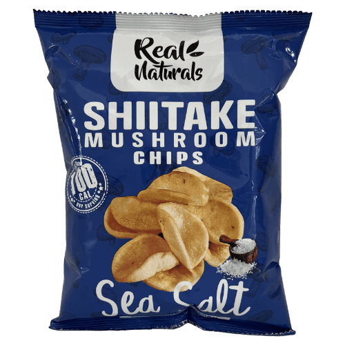 Real Naturals Sea Salt Shitake Mushroom Chips