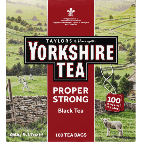 YORKSHIRE Tea Proper Strong Black Tea Bags