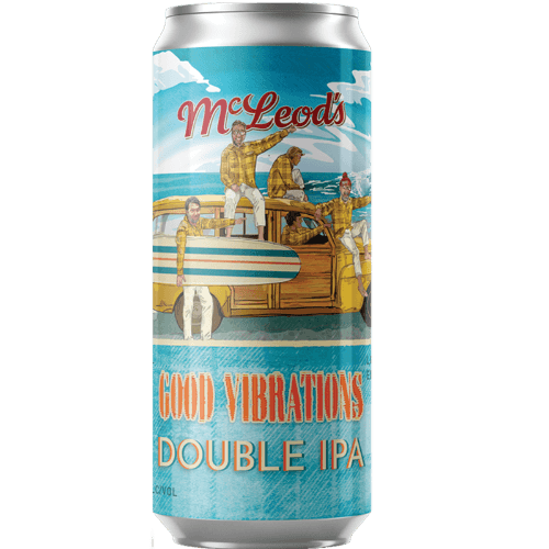 McLeod's Good Vibrations Double IPA 440 mL