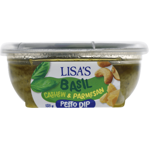 Lisa's Basil Cashew & Parmesan Pesto Dip