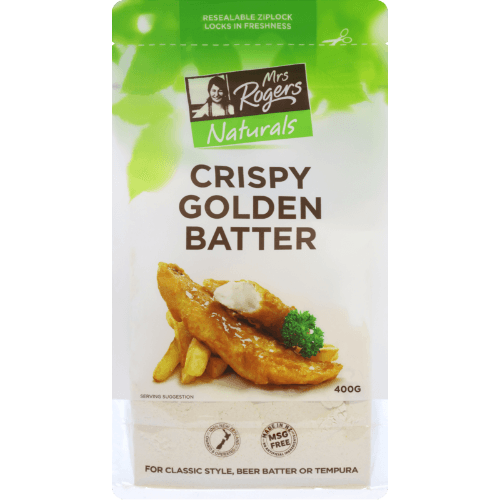 Mrs Rogers Naturals Crispy Golden Batter