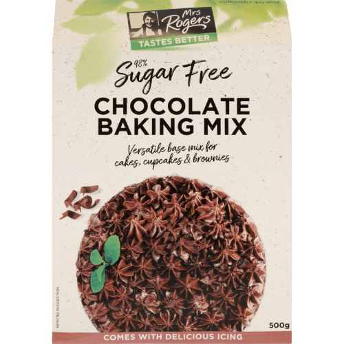 Mrs Rogers 98% Sugar Free Chocolate Baking Mix