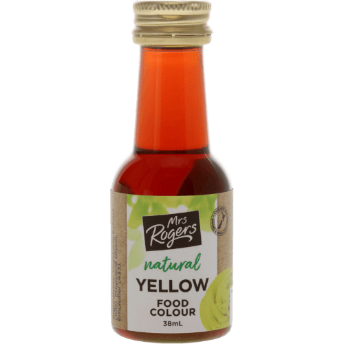 Mrs Rogers Natural Yellow Food Colour