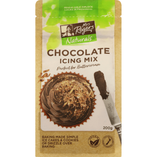 Mrs Rogers Naturals Chocolate Icing Mix