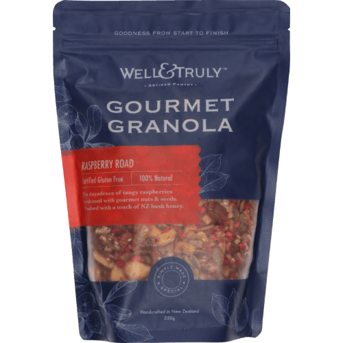 Well & Truly Raspberry Road Gourmet Granola