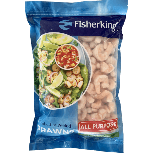 Fisherking Cooked & Peeled All Purpose Prawns