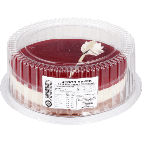 Decor Strawberry Cheesecake