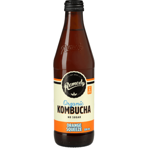 Remedy Orange Squeeze Organic Kombucha