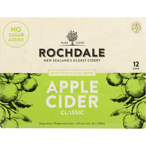 Rochdale Classic Apple Cider Cans