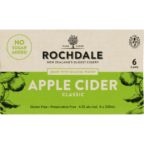 Rochdale Classic Apple Cider Cans