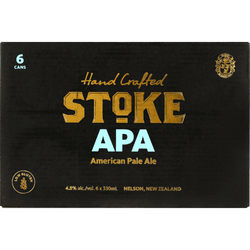Stoke APA American Pale Ale Cans 6 × 330 mL