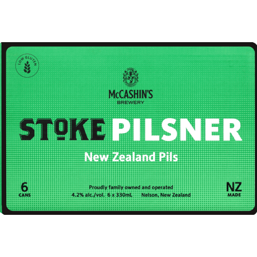 Stoke Pilsner Cans