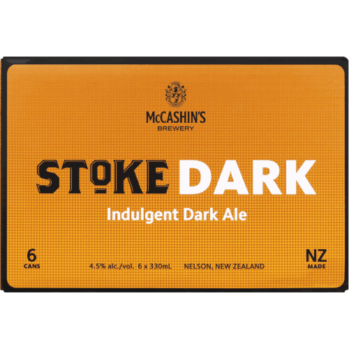 Stoke Dark Indulgent Dark Ale Cans