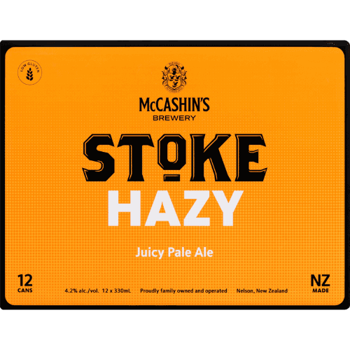 Stoke Hazy Juicy Pale Ale Cans