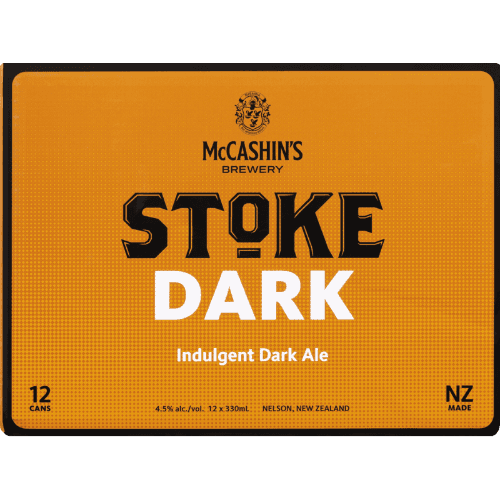 Stoke Dark Indulgent Dark Ale Cans
