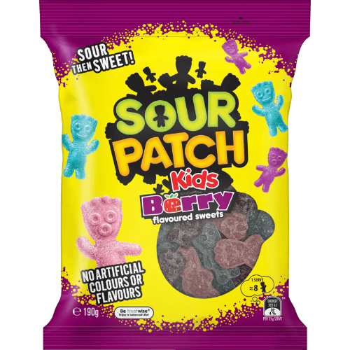 Sour Patch Kids Berry Flavoured Sweets