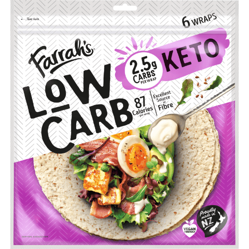 Farrah's Low Carb Keto Wraps