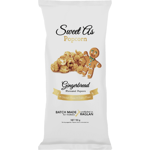 Sweet As Gingerbread Flavoured Popcorn