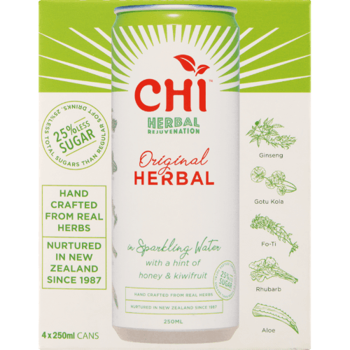 Chi' Herb Blend Original Flavoured Drink 4 × 250 mL