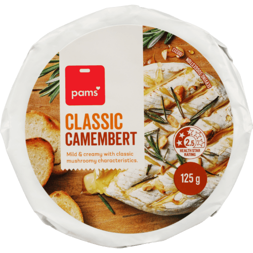 Pams Classic Camembert Cheese
