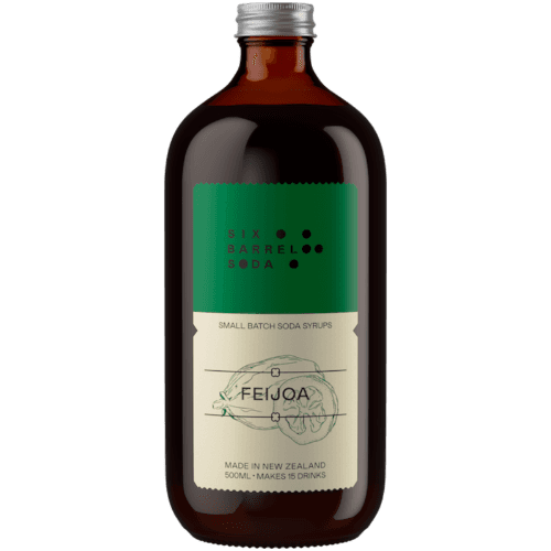 Six Barrel Soda Co Feijoa Syrup 500 mL