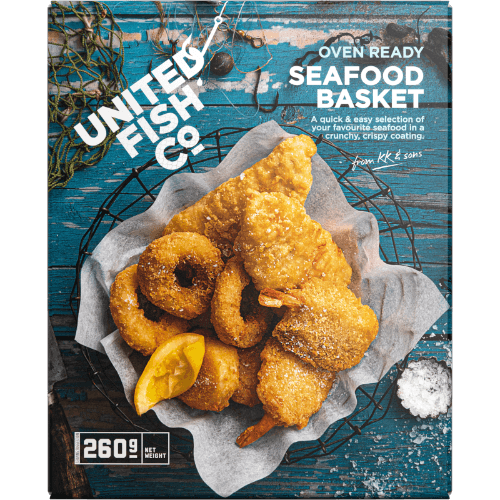 United Fish Co Seafood Basket Oven Ready