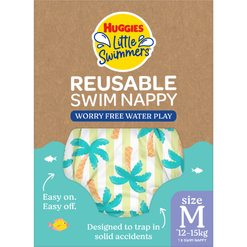 Huggies Little Swimmers Reusable Swim Nappy Pants Medium 12-15kg