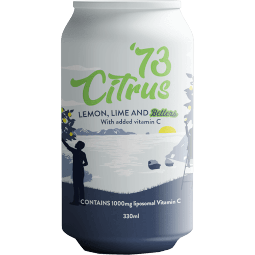 73 Citrus Lemon Lime & Betters Carbonated Drink 330 mL