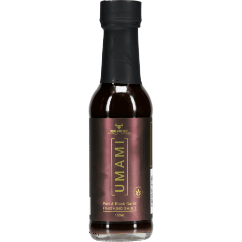 Rum and Que Umami Port & Black Garlic Finishing Sauce