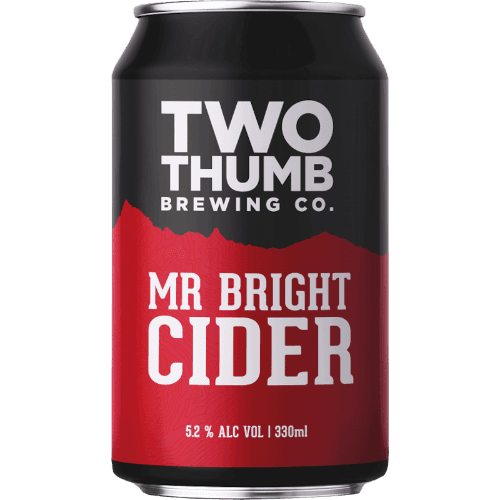 Two Thumb Brewing Co. Mr Brightcider Apple Cider 330 mL