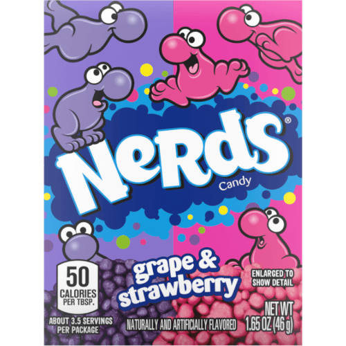NERDS Dual Chamber Grape & Strawberry Candy