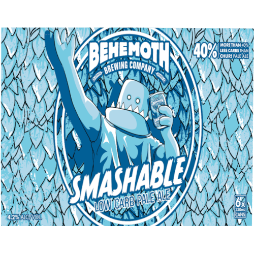Behemoth Brewing Company Smashable Low Carb Pale Ale
