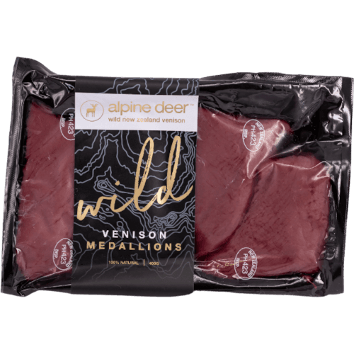 Alpine Deer Wild Venison Medallions 400 g