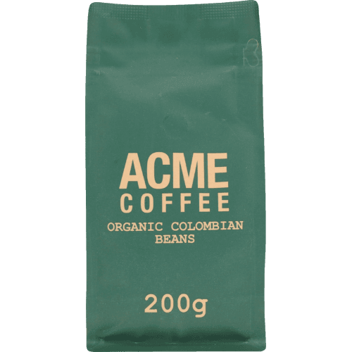 Acme & Co Organic Colombian Beans Coffee 200 g