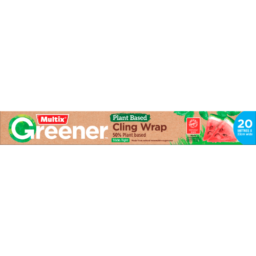 Multix Greener Plant Based Cling Wrap 33cm Wide