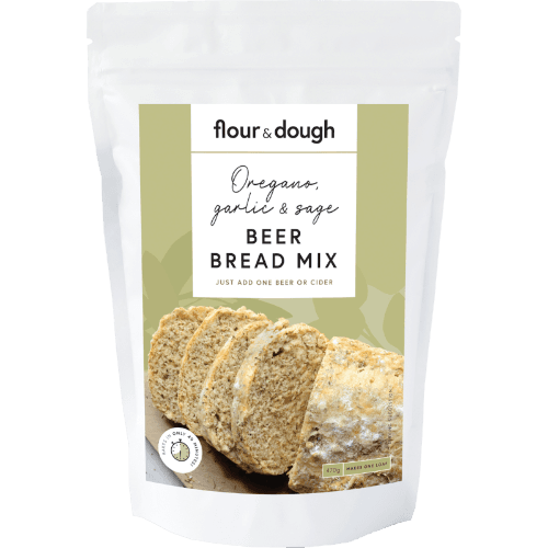 Flour and Dough Oregano, Garlic & Sage Beer Bread Mix