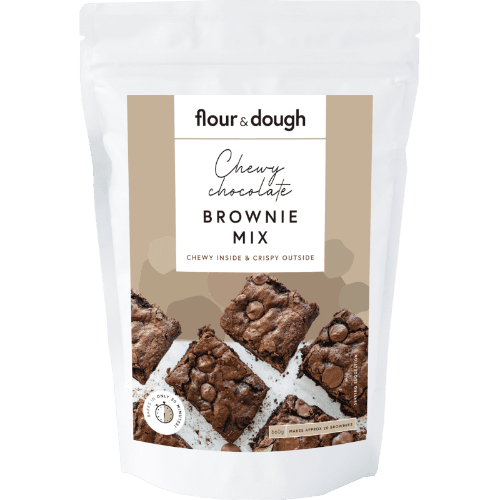 Flour and Dough Chewy Chocolate Brownie Mix
